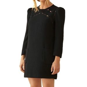ba&sh Black mini dress with pockets! NWT!!